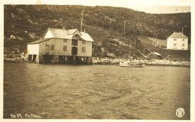 Postkort med motiv fra Fillan. Foto: Oppi kunstforlag (beg. av 1900-tallet).