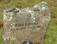 Gravminne, forfatter Finn Carling. Foto: Stig Rune Pedersen