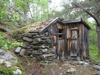 Fiskarbu ved Flisarvatnet