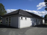 Fiskum Bibliotek. Foto: Bent Ek