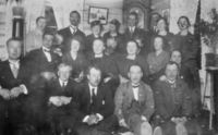 Koret i stua hos Henry Bollerud i 1922 .