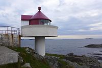 Fjøløy fyr, fra nordvest.