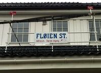 Motiv fra Fløien stasjon på Fløibanen, 320 moh. Foto: Mari Olsen