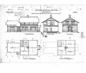 Flikkeid, Nittedal, Froland og Rise stasjoner. Reisverk A. Ark: Paul Armin Due Foto: Kent Jensby Sørensen .