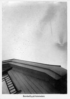 Amerikansk flysverm over Kjeller. En tysk soldat våget å ta foto før bombene falt.