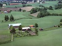 Flyfoto av Jemli i Stange