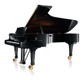 Konsertflygel med målene lengde 274 cm, bredde 156 cm, vekt rundt 480 kg. Foto: Steinway & Sons, Hamburg