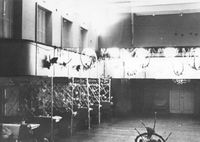 Interiør fra festsalen.