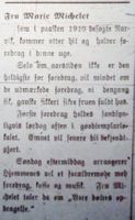 61. Forhåndsomtale av Marie Michelets foredrag i Ofotens Tidende 9. juli 1912.JPG