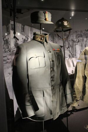 Forsvarsmuseet Carl Gustav Fleischers uniform M1934.JPG