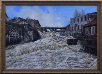 Holmefoss - fossen i Vestfossen