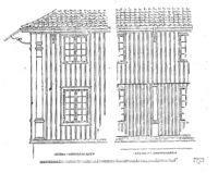 Side 132: Detaljer av fasadene.