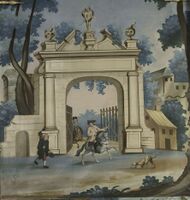 Fossesholmtapetene: Portalen