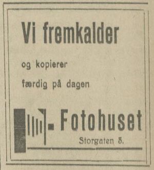 Fotohuset Fredrikstad, Annonse (Smaalenenes Social-Demokrat 1932-08-24, s5).jpg