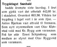 60. Fra årsmøtet i Brandforsikringsforeningen «Samhold» i Nord-Trøndelag og Nordenfjeldsk Tidende 17.2.1938.jpg