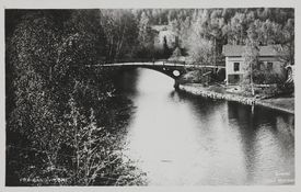 Løkke bro. Foto: Carl Normann/Nasjonalbiblioteket