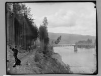 70. Fra Tinelven, Hiterdal Telemarken - NB MS G4 0158.jpg