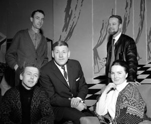 Fra prøvene til musikalen Fantasticks på Chat Noir 1965.jpg