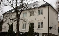 Nr. 16, oppført 1916, ark. Magnus Poulsson. Foto: Anne-Sophie Ofrim (2010).