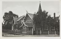 St. Birgittas kirke i Ridehusgaten 26. Foto: Anton Olsen (1924-1930).