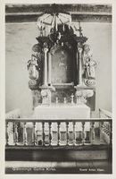 Altertavlen i 1920-30-årene. Foto: Anton Olsen