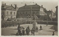 Kongens torv ved byjubileet 12. september 1917.