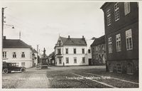 Sett fra Kirkegaten i 1920-30.