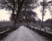 Veien mot Gamlebyen fra øst, før 1906