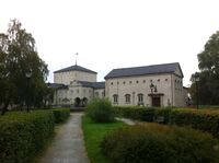 Fredrikstad bibliotek, oppført 1922-1926, ark. August Nielsen og Harald Sund