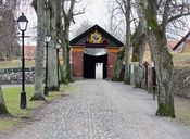 Hovedporten mot nord. Foto: Stig Rune Pedersen