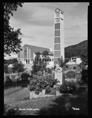 Fredskapellet i Narvik Mittet & Co AS Nasjonalbiblioteket 1957.jpg