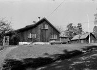 Fridtjof Nansens vei 11 i Bærum: Villa tegnet av Poulsson. Foto: Sverre Heiberg