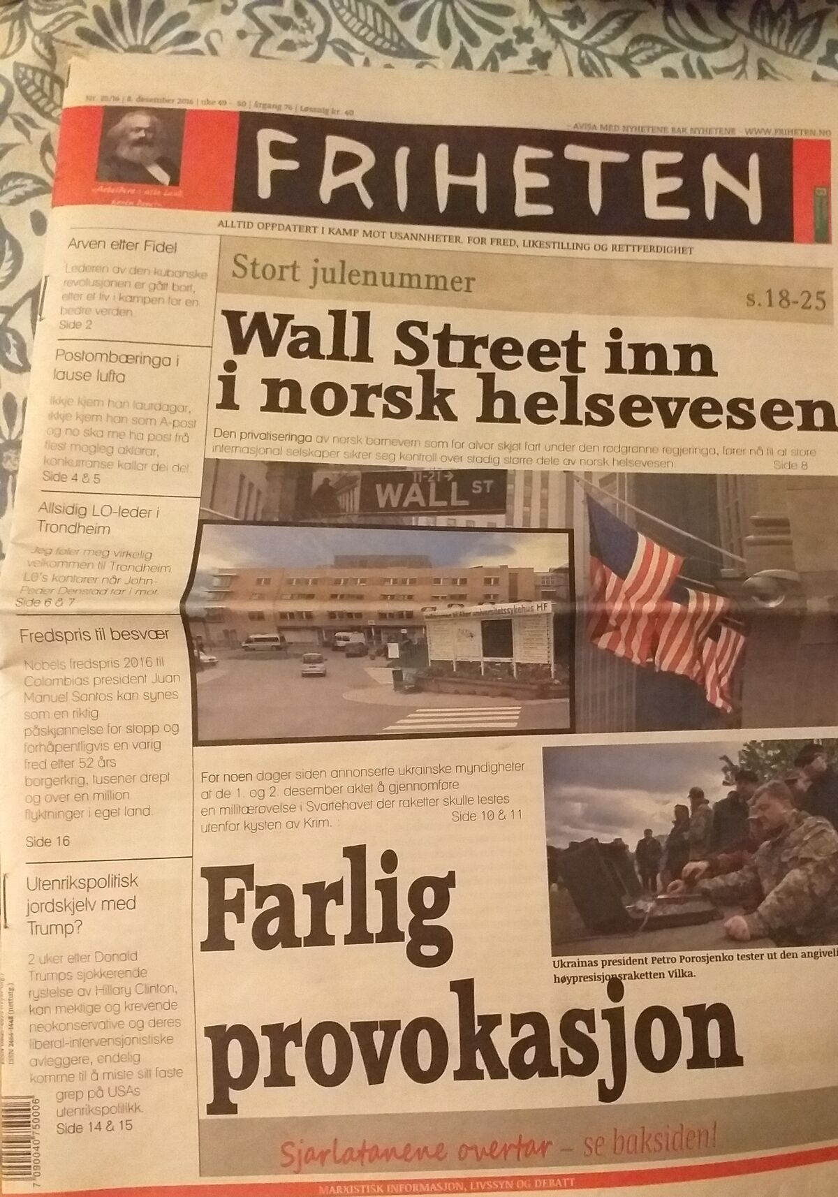 Friheten – lokalhistoriewiki.no