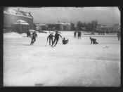 Kamp. Foto: Nasjonalbiblioteket (1920-1940).