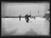 Kamp. Foto: Nasjonalbiblioteket (1920-1940).