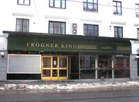 Frogner kino ble åpnet i 1926, innredning ved Lars Backer.