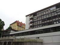 Erling Skjalgssons gate 25: Frogner menighetshjem. Bak skimtes Schafteløkken. Foto: Stig Rune Pedersen