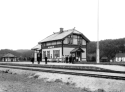 Froland stasjon 1911. Ukjent/Arendalsbanens Venner