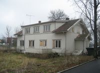 Furuset skoles gamle bygning fotografert i 2008, før restaureringen. Foto: Stig Rune Pedersen