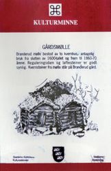 Gårdsmølle ved Branderud.