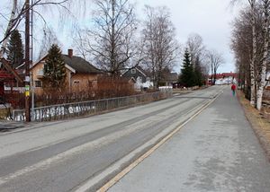 Gamle Drammensvei Asker ved Ånnerudveien 2016.jpg