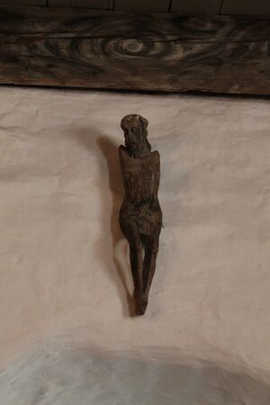 Gamle Glemmen kirke Kristusfigur.JPG