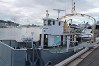 Gamle Kragerø i Bjørvika under Forbundet KYSTENs landsstevne 2014. Foto: Chris Nyborg (2014).