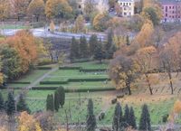 Gamlebyen gravlund sett fra Ekebergskråningen. Foto: Stig Rune Pedersen