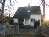 Trygve Lie bodde i Gamleveien på Furuset fra 1920 til 1940. Hans datter Sissel giftet seg med nabogutten Jens-Halvard Bratz, den senere Høyre-statsråden. Foto: Stig Rune Pedersen