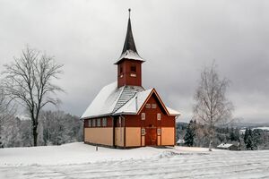 Gansdalen Dalen kirke 230123.jpg