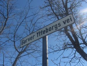 Garver Ytteborgs vei (Oslo) skilt.jpg