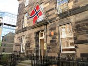 Generalkonsultatet i Edinburgh. Foto: Stig Rune Pedersen