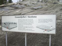 I Geoparken i Skedsmo finnes en bredere presentasjon av geologien i distriktet. Foto: Stig Rune Pedersen