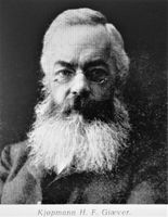 Handelsmann Hans Fredrik Giæver. Styremedlem 1879-1880